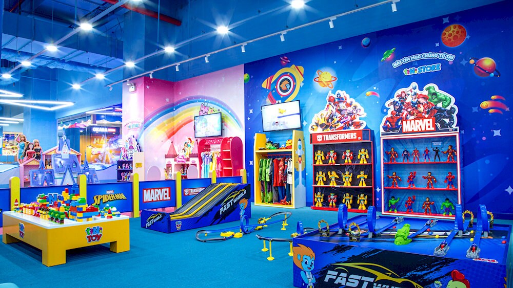 TiniWorld is a children's playground with many interesting games for children